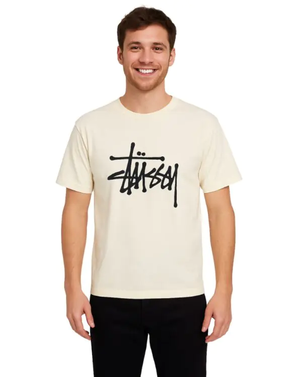 Stüssy 8-Ball Graphic T-Shirt for Men – Cotton Streetwear Tee