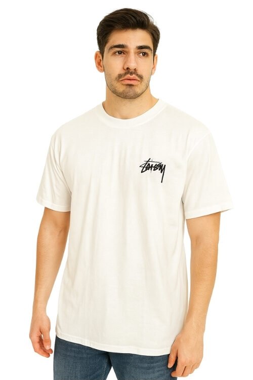 Stüssy Samurai Graphic T-Shirt for Men – Streetwear Cotton Tee