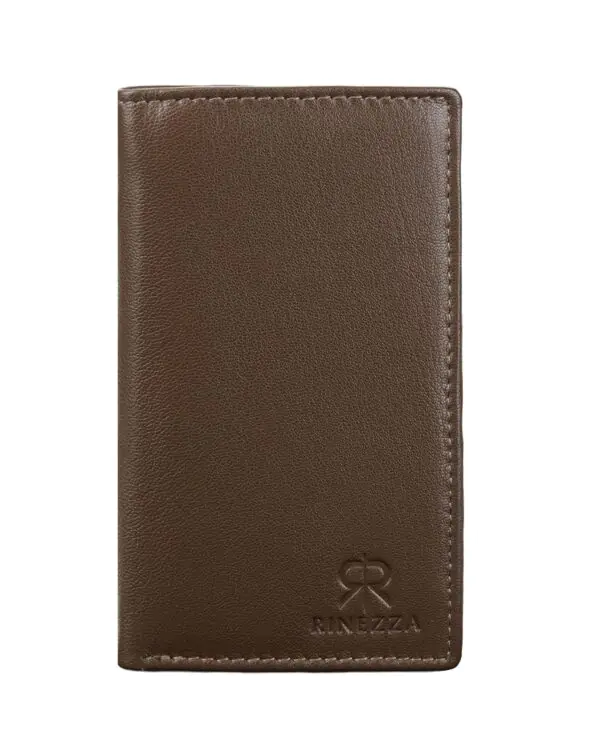 Rinezza Genuine Soft Leather Long Wallet for Men & Women | RFID Protected with Multiple Card Slots | Currency Compartment