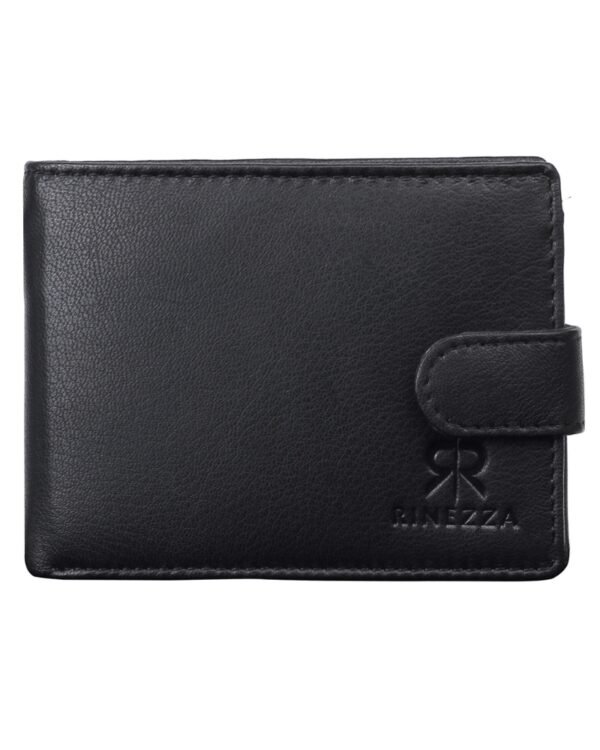 Rinezza Genuine Leather Bifold Wallet for Men | with 11 Card Slots | Coin Pocket | RFID Protected