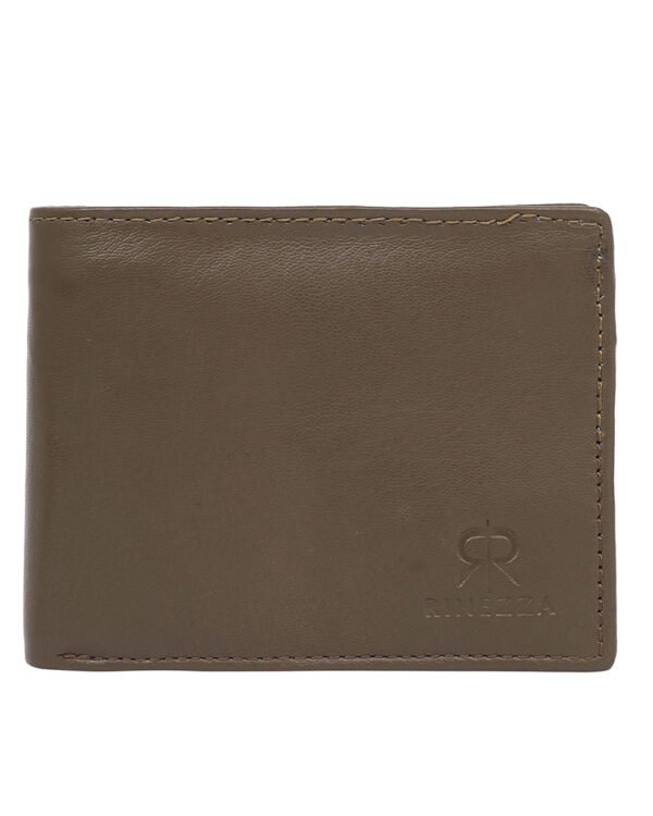 Rinezza Men's Genuine Leather Wallet | RFID Blocking Wallet for Men | Bifold Wallet | 7 Card Slots | 2 ID Windows | 1 Coin Zip Pocket | 3 Cash Compartment