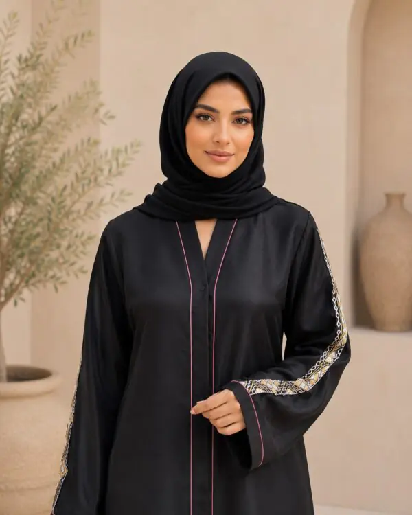 Rinezza Abaya for Women | Girls Stylish Latest Sleeves Design, Black